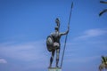 Achilles statue in Achilleion palace also called Sisi Palace on Corfu Island, Greece