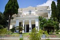Achillion palace on Corfu island, Greece Royalty Free Stock Photo
