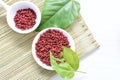 Achiote, annatto, bixin, urucÃÂº or onoto is a natural red pigment for coloring and cooking