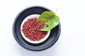 Achiote, annatto, bixin, urucÃÂº or onoto is a natural red pigment for coloring and cooking