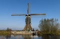 Achterlandse Mill Groot-Ammers Royalty Free Stock Photo