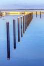 Achterwasser in Usedom at the baltic sea Royalty Free Stock Photo