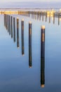 Achterwasser in Usedom at the baltic sea Royalty Free Stock Photo