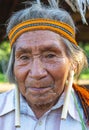 Achuar Village Chief Portrait, Amazon Rainforest, Ecuador
