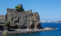 Aci Castello castle in Sicily, Italy Royalty Free Stock Photo