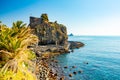 Aci castle near Catania, Italy Royalty Free Stock Photo