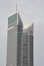 Acico Twin Towers in Dubai, UAE Royalty Free Stock Photo