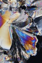 Acid Crystals Background Royalty Free Stock Photo
