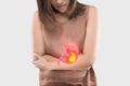 Acid reflux or Heartburn. Royalty Free Stock Photo