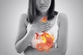 Acid Reflux Royalty Free Stock Photo