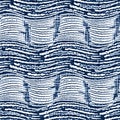Acid wash blue jean effect texture with decorative stripe line background. Seamless denim textile fashion cloth fabric