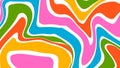 acid wave rainbow line backgrounds in 1970s 1960s hippie style. y2k wallpaper patterns retro vintage 70s 60s groove