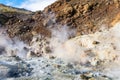 acidic fumarole in Krysuvik area, Iceland