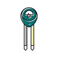 acidity meter device color icon vector illustration