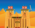 Acient egyptian temple