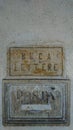Acient Italian Wall House Post Box