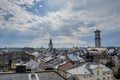 Acient Lviv City Landscape View