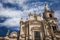 Acireale, the cathedral Royalty Free Stock Photo