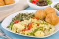 Ackee & Saltfish Royalty Free Stock Photo