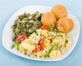 Ackee & Saltfish Royalty Free Stock Photo