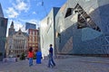 ACMI building from Federation Square in Melbourne Victoria Austr