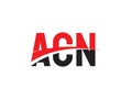 ACN Letter Initial Logo Design Vector Illustration Royalty Free Stock Photo