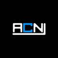 ACN letter logo creative design with vector graphic,