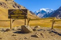 Aconcagua National, Park, Mendoza, Argentina Royalty Free Stock Photo