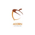 Acorn logo ilustration