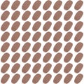 Acorn. Ripe oak tree seed. Simple seamless pattern. Royalty Free Stock Photo