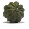 Acorn Squash Isolated on White Background Royalty Free Stock Photo