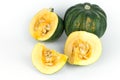 Acorn squash, pumpkin from Mexico Royalty Free Stock Photo