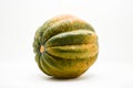 Acorn Squash on White  Background Royalty Free Stock Photo