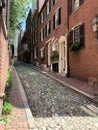 Acorn Street Boston Royalty Free Stock Photo