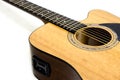 Acoustic/electric guitar Royalty Free Stock Photo