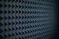 Acoustic foam panel background Royalty Free Stock Photo