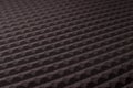 Acoustic foam, sound dampening insulation, selective focus Royalty Free Stock Photo