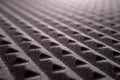 Acoustic foam, sound dampening insulation, selective focus Royalty Free Stock Photo