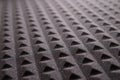 Acoustic foam, sound dampening insulation, selective focus Royalty Free Stock Photo