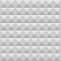 Acoustic foam wall, soundproofing. Seamless geometric vector pattern. Pyramid texture Royalty Free Stock Photo