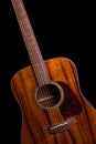 Acoustic Guiar Royalty Free Stock Photo