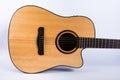 Acoustic guitar body Royalty Free Stock Photo