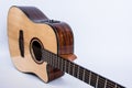 Acoustic guitar body Royalty Free Stock Photo