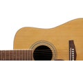 Acoustic Guitar Crop with Adspace Royalty Free Stock Photo