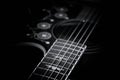 Acoustic Guitar Including Fret Board Royalty Free Stock Photo