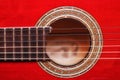 Acoustic guitar. Royalty Free Stock Photo