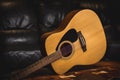 Acoustic guitar Royalty Free Stock Photo