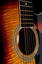 Acoustic guitar Royalty Free Stock Photo