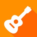 Acoustic guitar vector icon