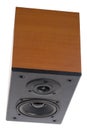 Acoustic system with two speakers Royalty Free Stock Photo